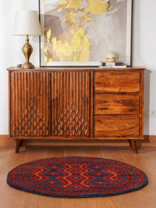 Hamadan Hand Knotted Afghan Rug