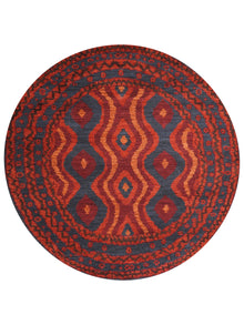 Hamadan Hand Knotted Afghan Rug