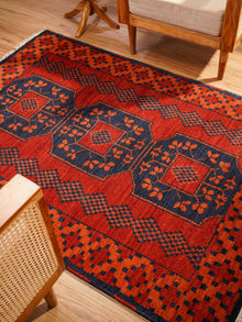 Karaja Hand Knotted Afghan Rug