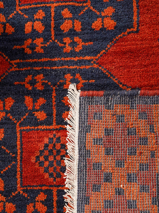 Karaja Hand Knotted Afghan Rug