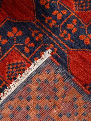 Karaja Hand Knotted Afghan Rug