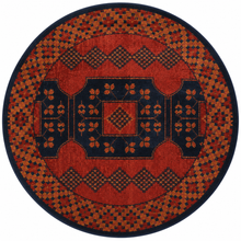 Karaja Hand Knotted Afghan Rug