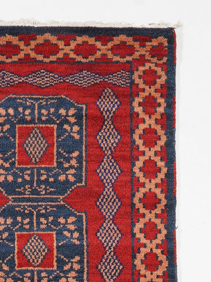 Karaja Hand Knotted Afghan Rug