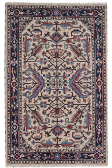 Oushak Hand Knotted Afghan Rug