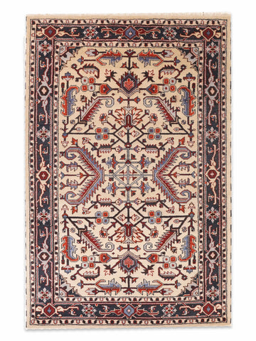 Oushak Hand Knotted Afghan Rug