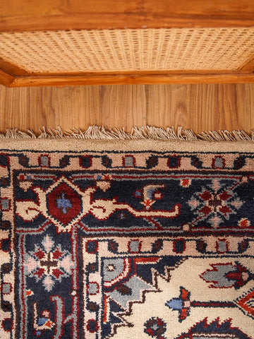 Oushak Hand Knotted Afghan Rug