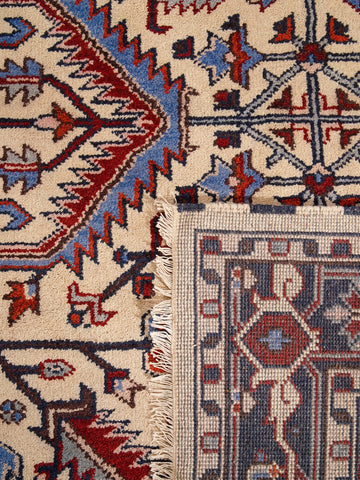 Oushak Hand Knotted Afghan Rug