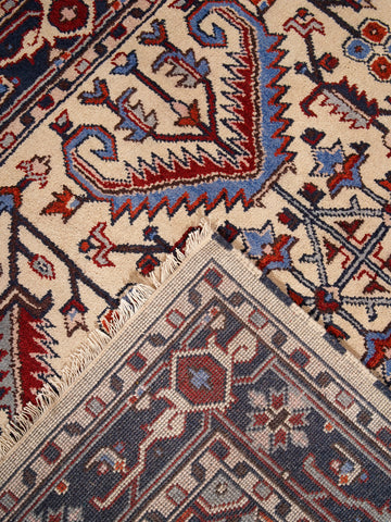 Oushak Hand Knotted Afghan Rug