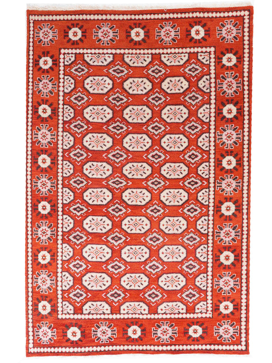 Bakhtiari Hand Knotted Afghan Rug