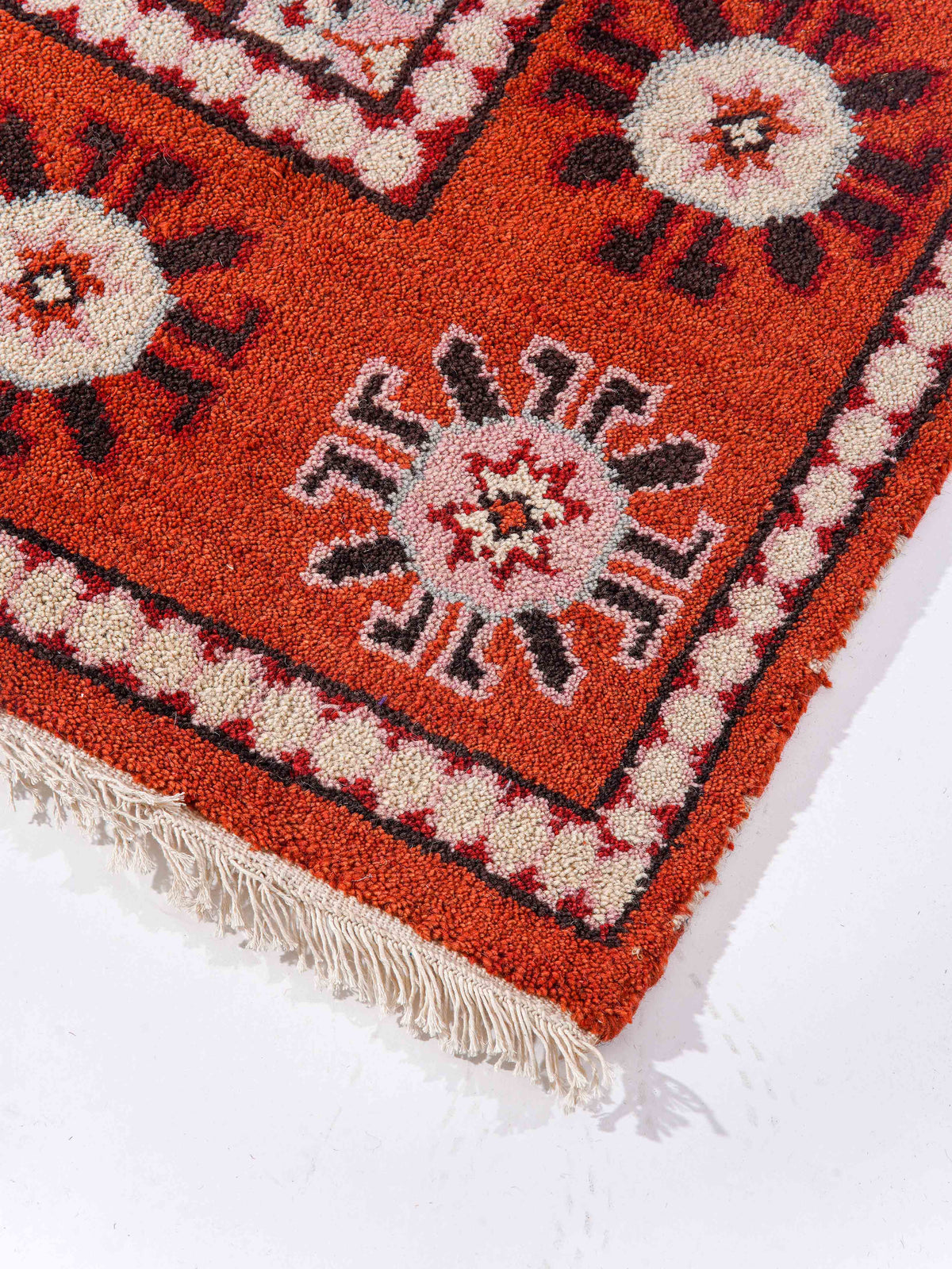 Bakhtiari Hand Knotted Afghan Rug