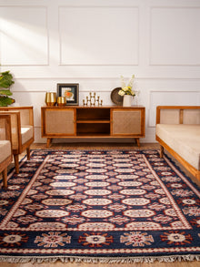 Bakhtiari Hand Knotted Afghan Rug