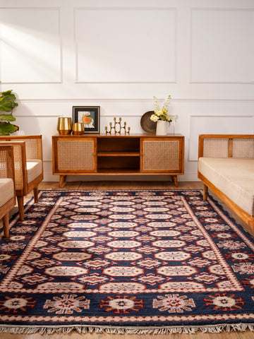 Bakhtiari Hand Knotted Afghan Rug