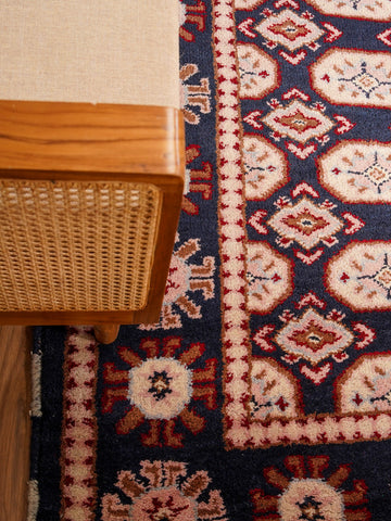 Bakhtiari Hand Knotted Afghan Rug