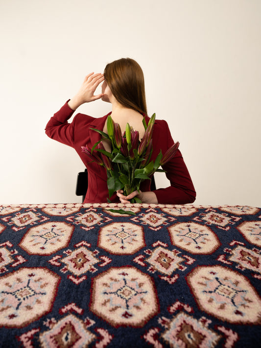 Bakhtiari Hand Knotted Afghan Rug