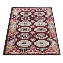 Malayer Hand Knotted Afghan Rug