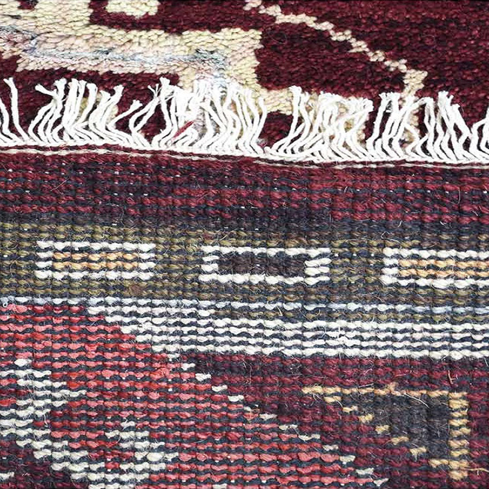 Malayer Hand Knotted Afghan Rug