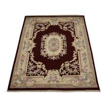hand-knotted-aras-wool-area-rug-oriental-red-side 2