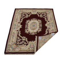 hand-knotted-aras-wool-area-rug-oriental-red-side 3