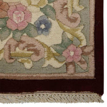 hand-knotted-aras-wool-area-rug-oriental-red-closeup 1