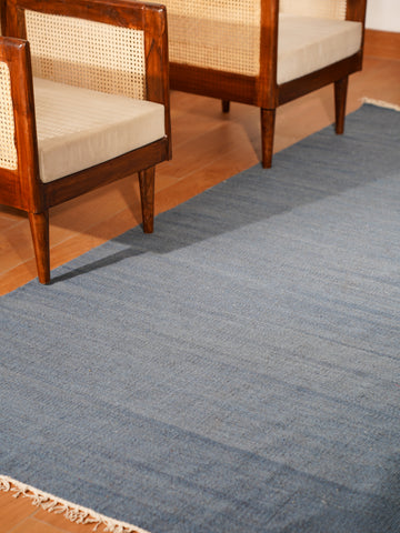 Fuzzy Hand Woven Rug