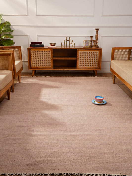 Fuzzy Hand Woven Rug