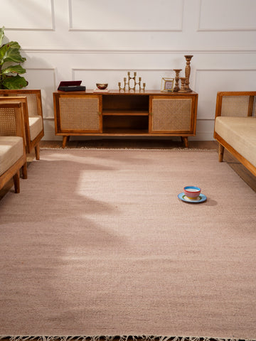 Fuzzy Hand Woven Rug
