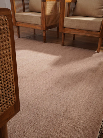 Fuzzy Hand Woven Rug