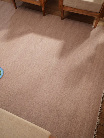 Fuzzy Hand Woven Rug