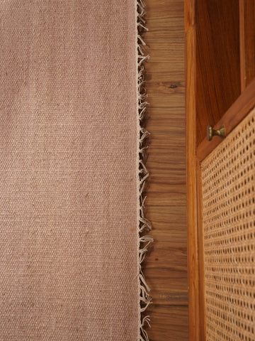 Fuzzy Hand Woven Rug