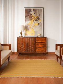 Fuzzy Hand Woven Rug