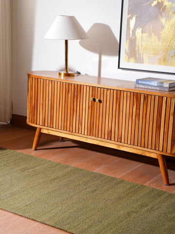 Fuzzy Hand Woven Rug