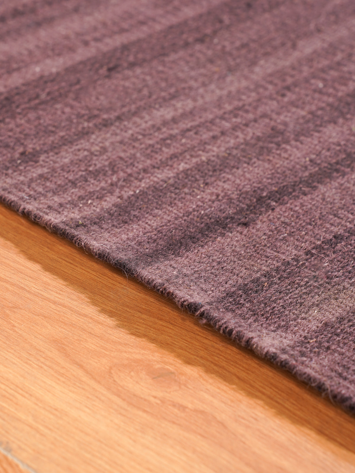 Fuzzy Hand Woven Rug