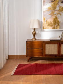 Fuzzy Hand Woven Rug