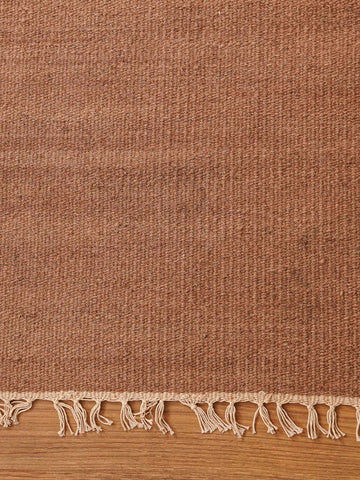 hand-woven-flat-weave-wool-solid-light-brown-rug-closeup-1
