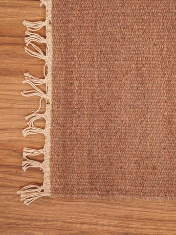hand-woven-flat-weave-wool-solid-light-brown-rug-closeup-3