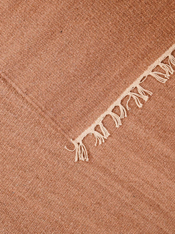 hand-woven-flat-weave-wool-solid-light-brown-rug-closeup-4