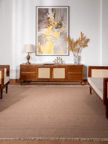 Fuzzy Hand Woven Rug