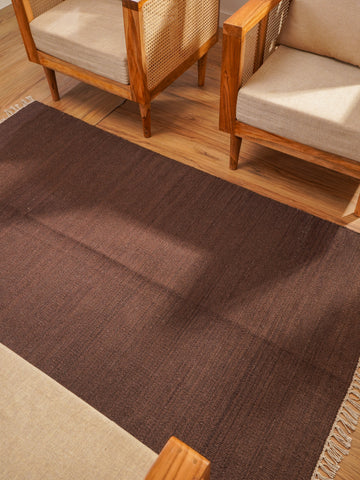 Fuzzy Hand Woven Rug