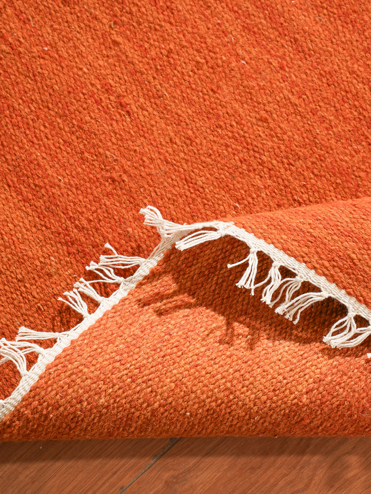 Fuzzy Hand Woven Rug