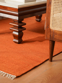Fuzzy Hand Woven Rug