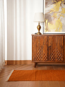 Fuzzy Hand Woven Rug