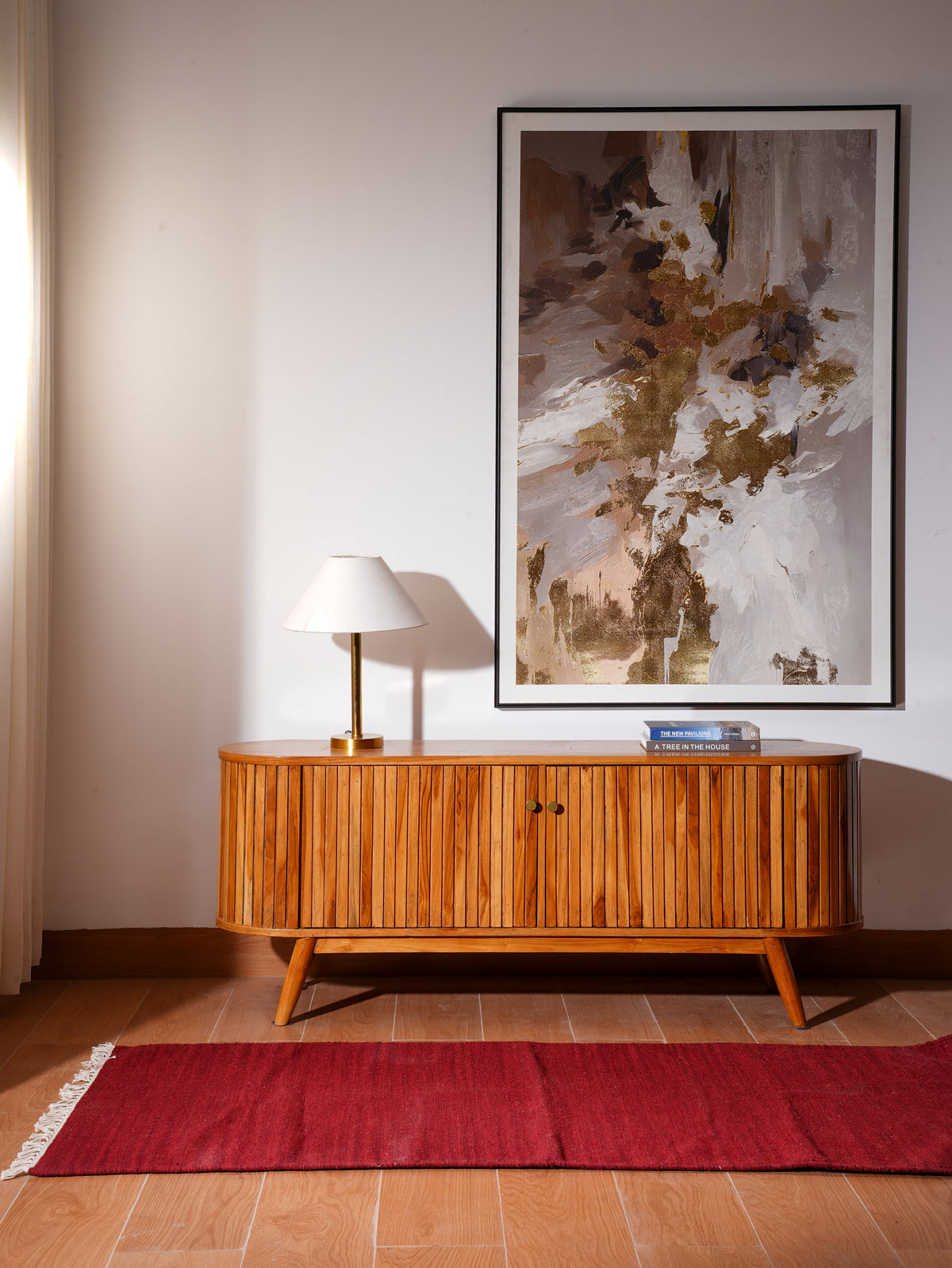 Fuzzy Hand Woven Rug