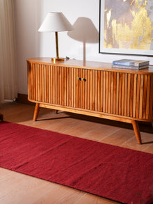Fuzzy Hand Woven Rug