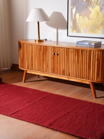 Fuzzy Hand Woven Rug