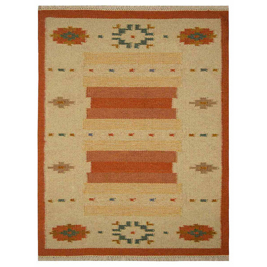 Electrifying Hand Woven Rug