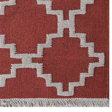 Triangular Hand Woven Rug