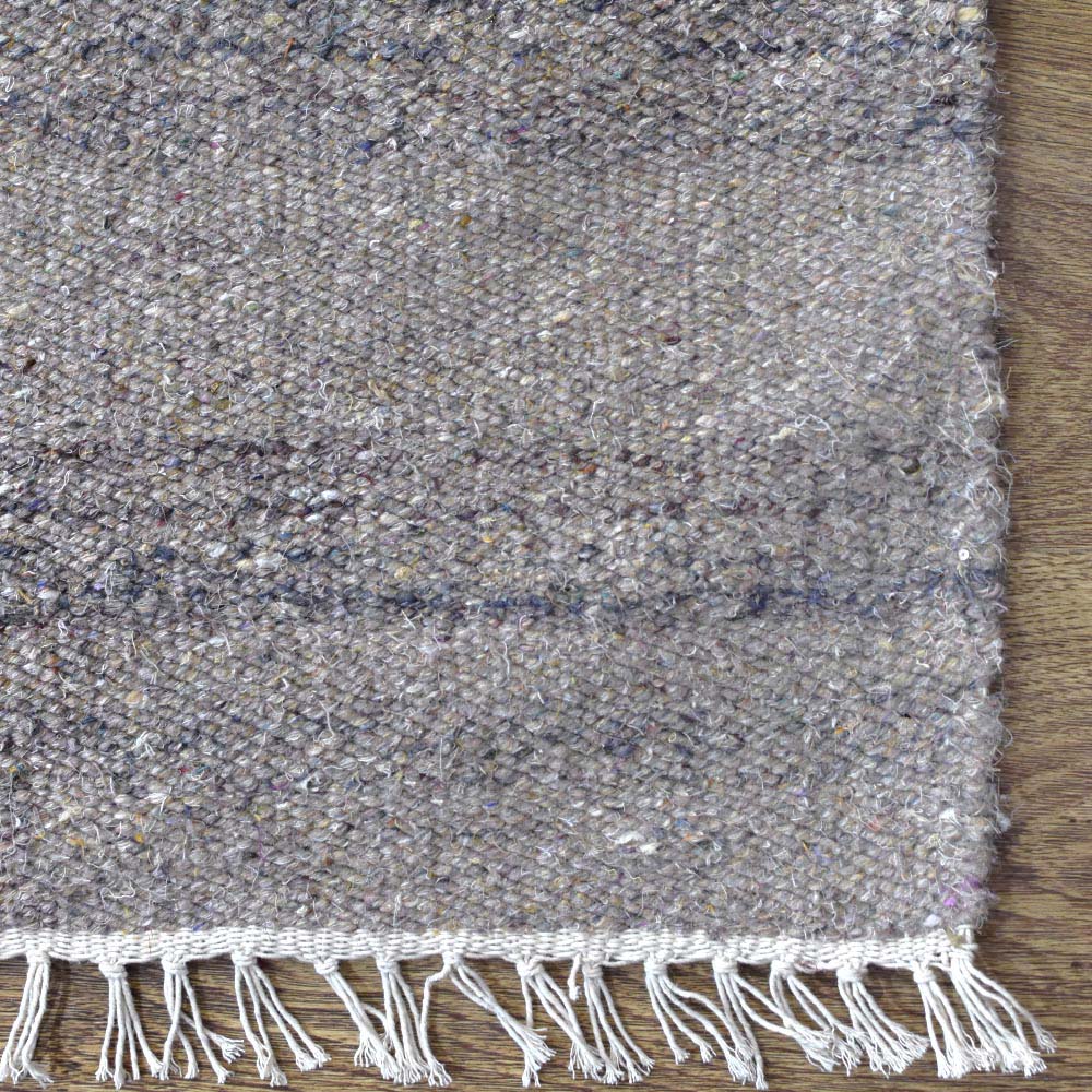 hand-woven-flat-weave-polyester-solid-beige-runner-rug-closeup-2