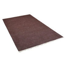 hand-woven-flat-weave-skittles-kilim-cotton-area-rug-solid-brown-side 2