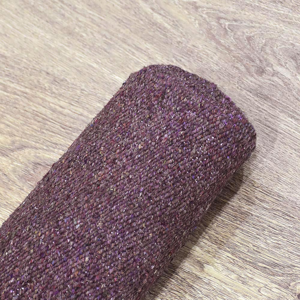 hand-woven-flat-weave-skittles-kilim-cotton-area-rug-solid-brown-closeup 6