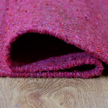 hand-woven-flat-weave-skittles-kilim-cotton-polyester-solid-pink-rug-closeup 5